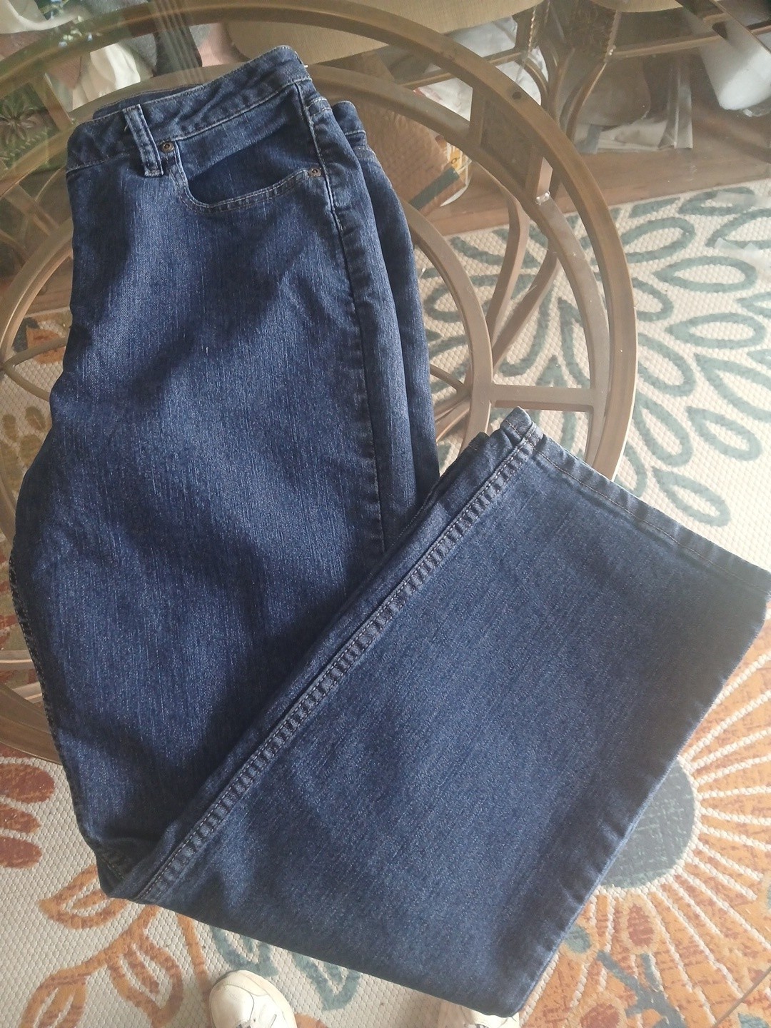 Lee Riders Jeans Women Relaxed Fit RN#130273 Cotton Blend Blue Sz 14P Lee Riders Jeans Women Relaxed Fit RN#130273 Cotton Blend Blue Sz 14P