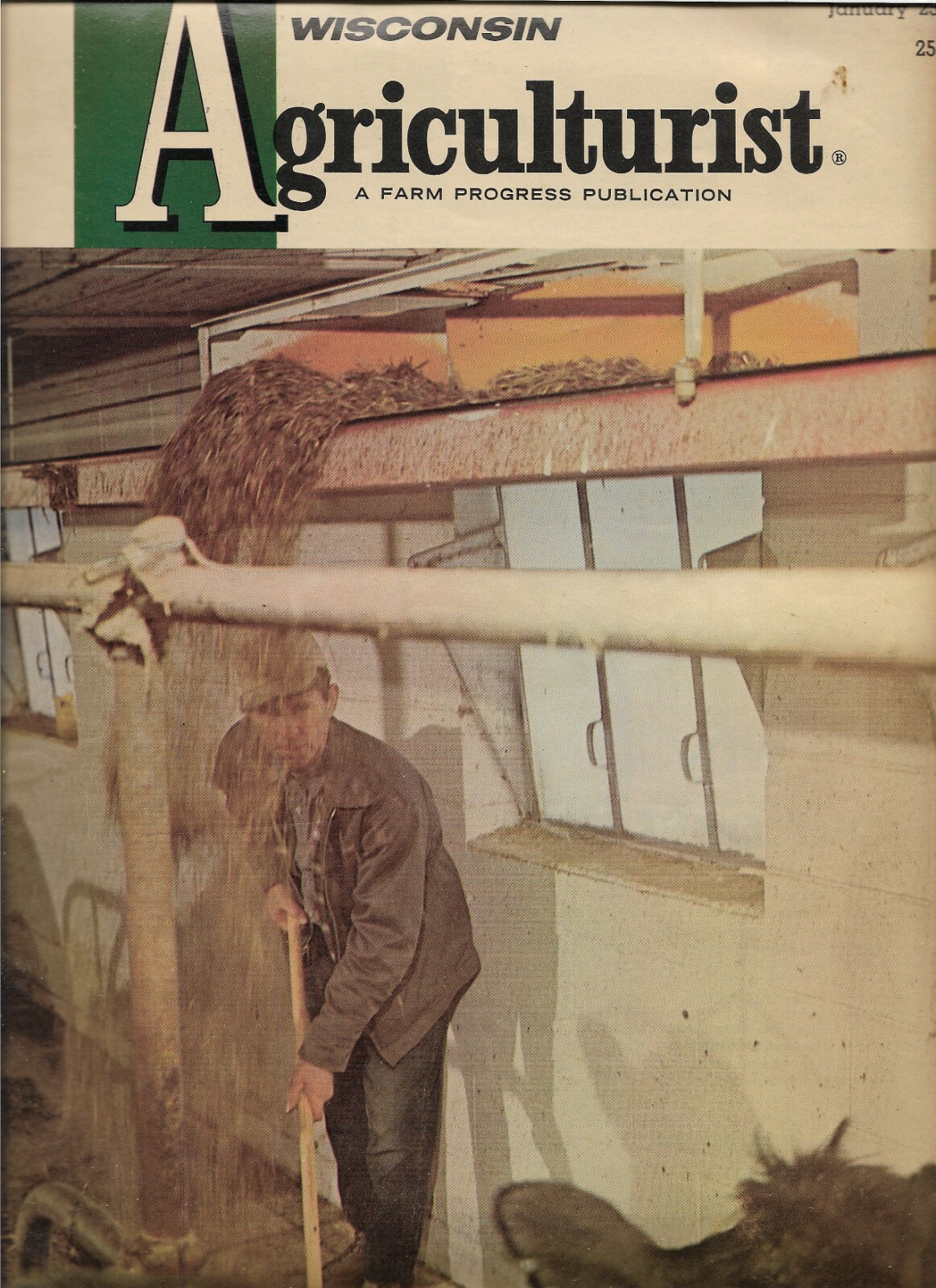 WISCONSIN AGRICULTURIST Jan 25, 1969 CUT FEEDING CHORES MEAT LOAF beautiful ads 