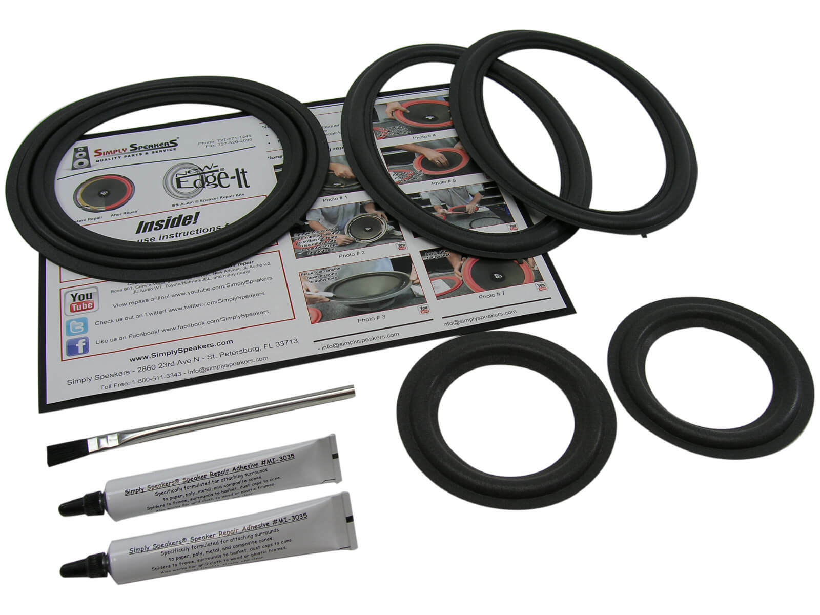 Lexus SC430 COMPLETE System Speaker Repair Kit FSK-SC430 Lexus SC430 COMPLETE System Speaker Repair Kit FSK-SC430