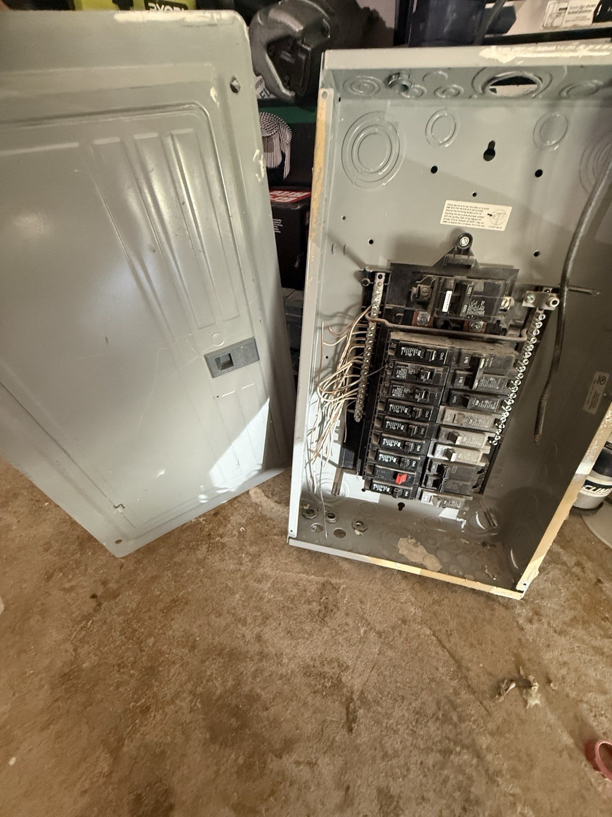 GE TLM1212CCU Main Breaker Load Center Panel 125A Indoor Gray Steel