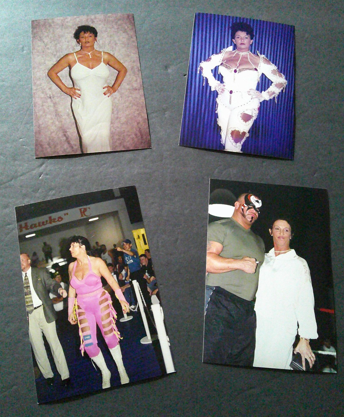 Sherri Martel - Legendary Wrestling Queen (1990s) FOUR 4x6 Photos From 35mm Film