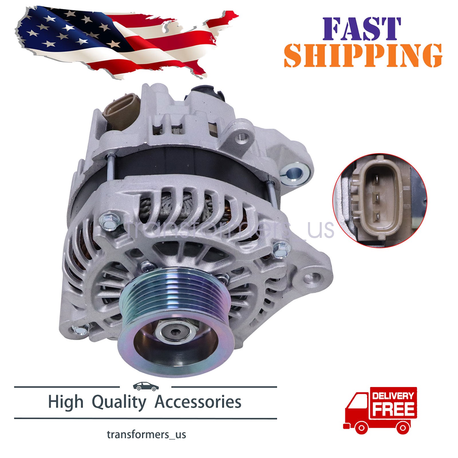 Alternator Fits 2011-2022 INFINITI QX56 QX80 Nissan Armada NV2500 NV3500 #11544