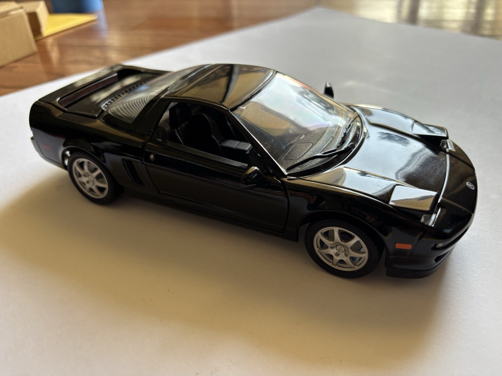 SUPER RARE Kyosho Black Model Acura NSX 1:18 Pop-Up Headlights Diecast SUPER RARE Kyosho Black Model Acura NSX 1:18 Pop-Up Headlights Diecast