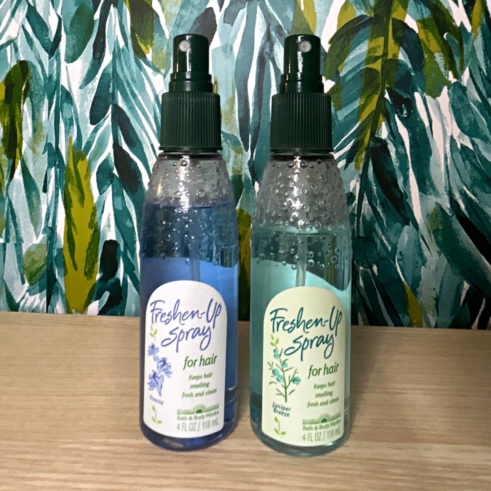 Vintage 90s Bath & Body Works Freshen-Up Hair Spray Lot Juniper Breeze/Freesia 