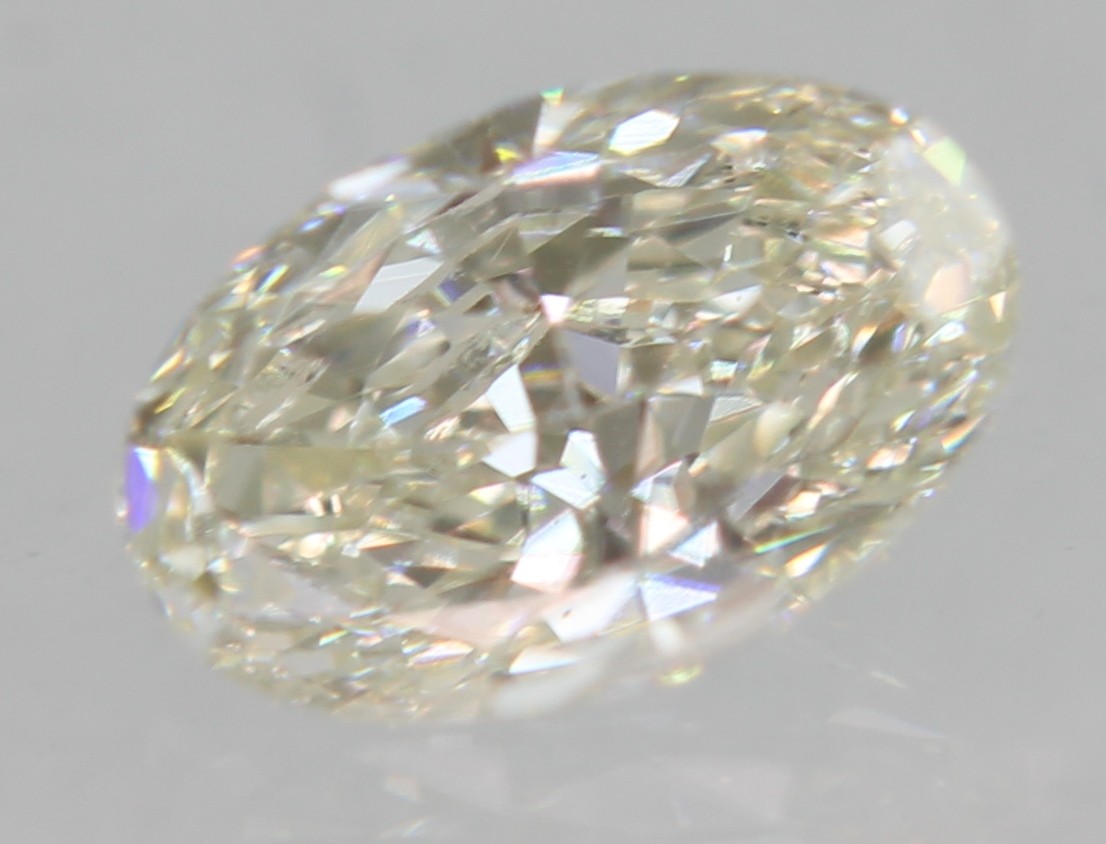 0.18 Carat J VVS1 Oval Natural EARTH MINED Loose Diamond 4.65X3.05mm VIDEO