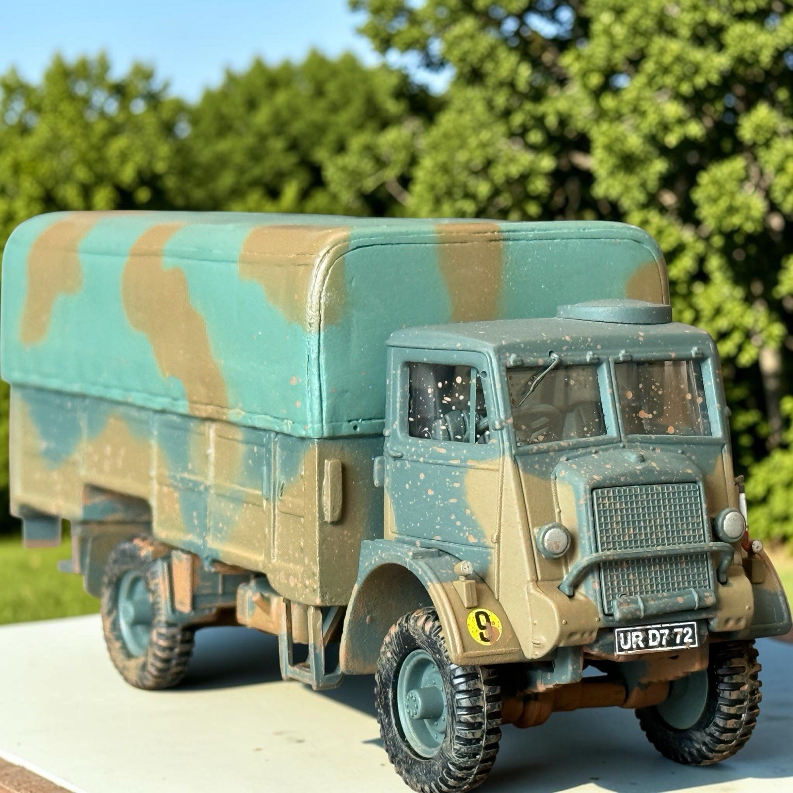 Corgi 1:50 British Bedford QLT Troop Carrier, Royal Navy 1944, No. CC60301