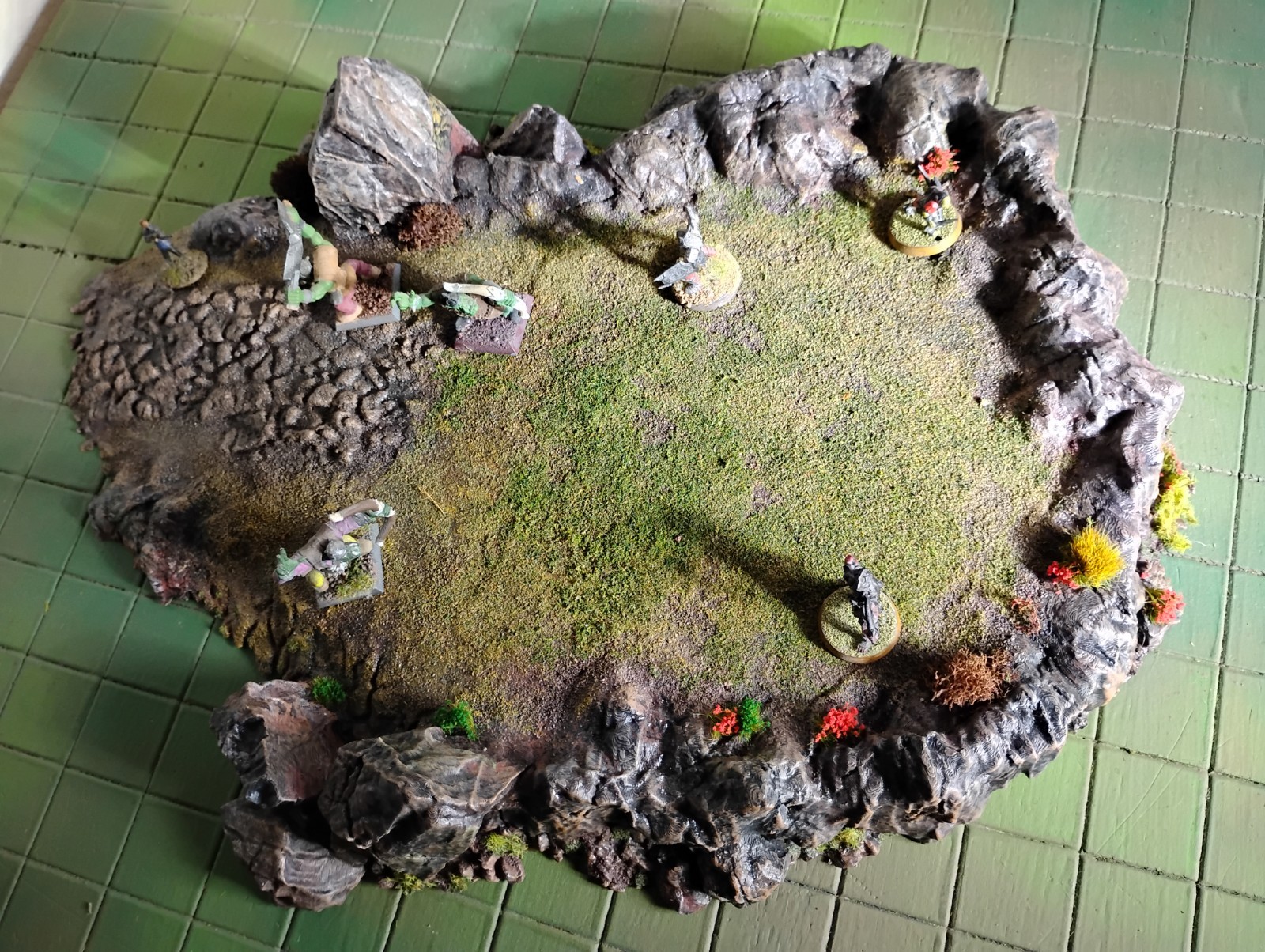 Plateau 3D Printed,  Wargame Terrain 28mm 25mm 20mm