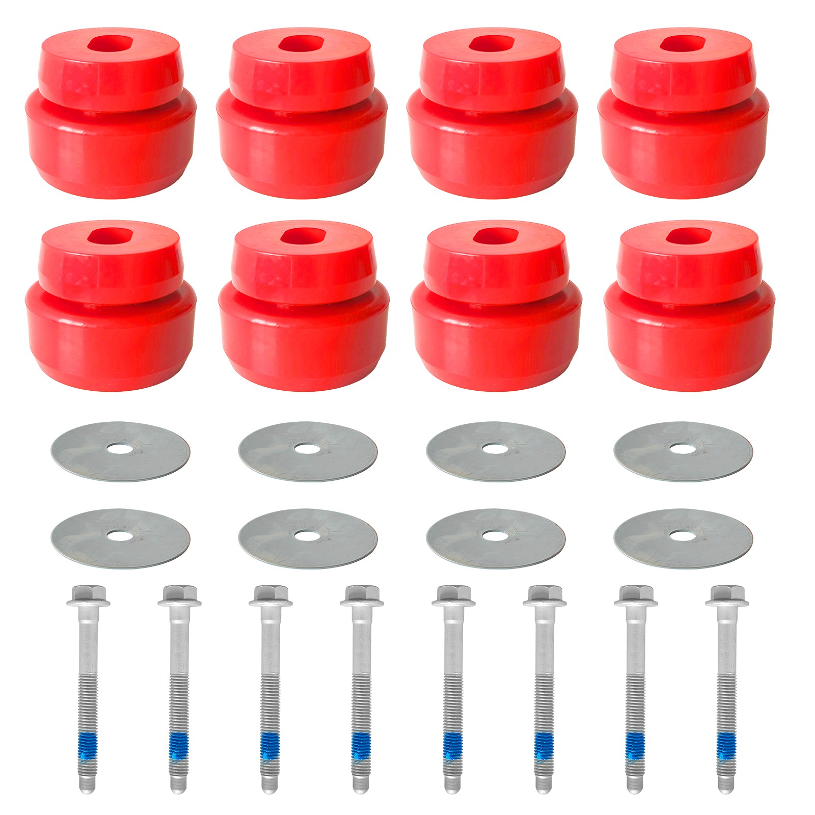 7-141 Body Cab Mount Bushing Kit For 99-14 Chevy Silverado GMC Sierra 1500/2500