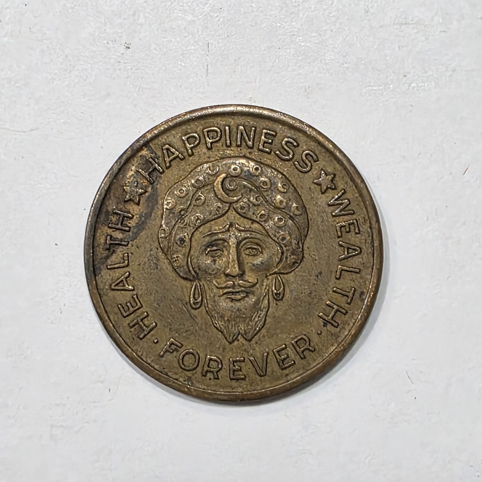 Ca 1920\'s Lucky Talisman Of The Orient Medal Token