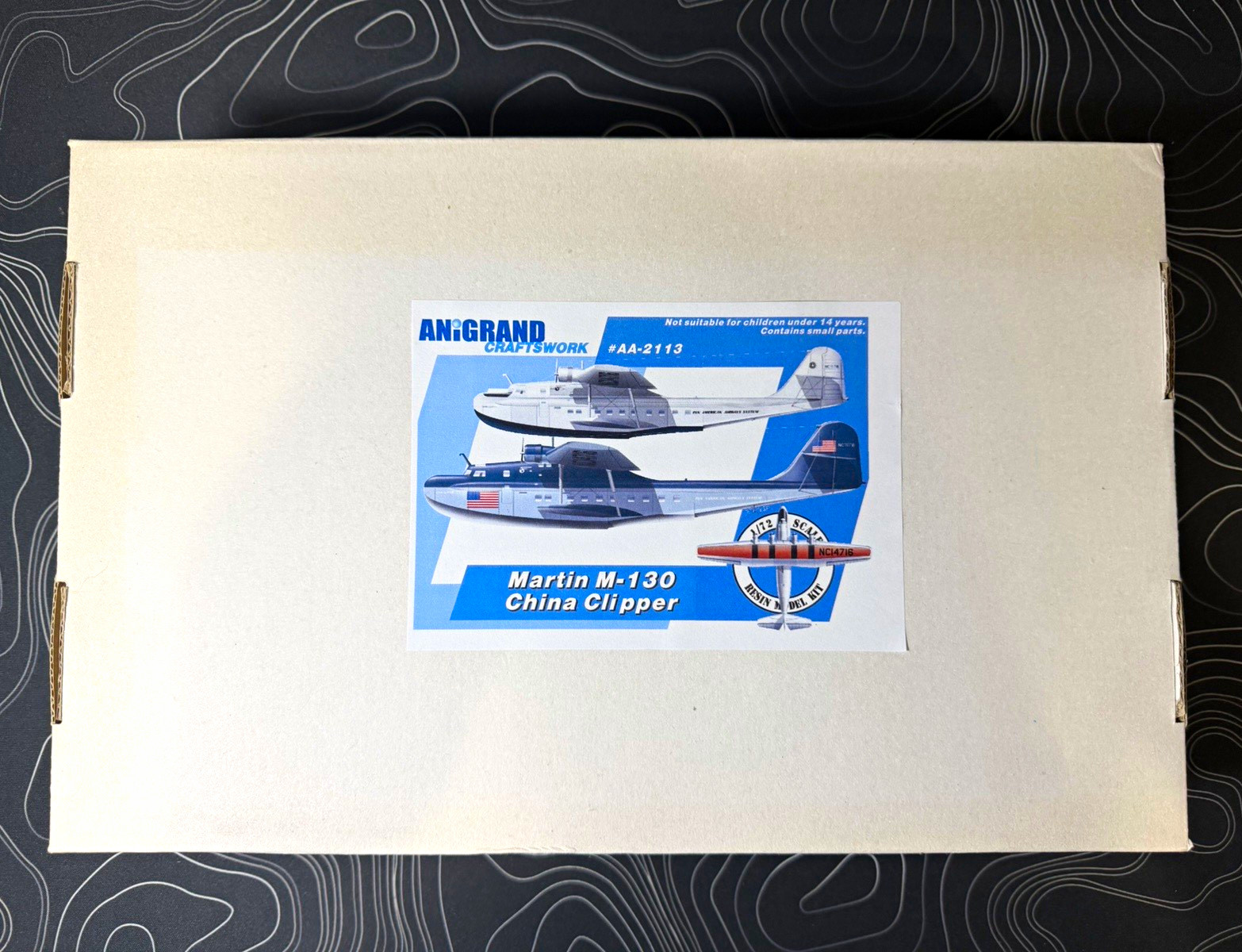 Anigrand Craftswork Martin M-130 China Clipper 1:72 Resin Airplane Kit AA-2113
