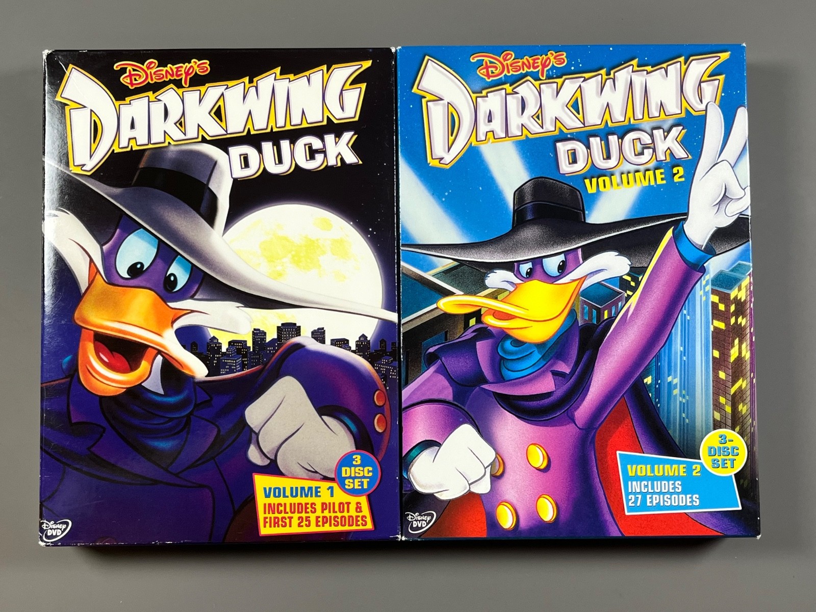 Disney’s Darkwing Duck (DVD Volumes 1 & 2 Box Sets) Disney’s Darkwing Duck (DVD Volumes 1 & 2 Box Sets)