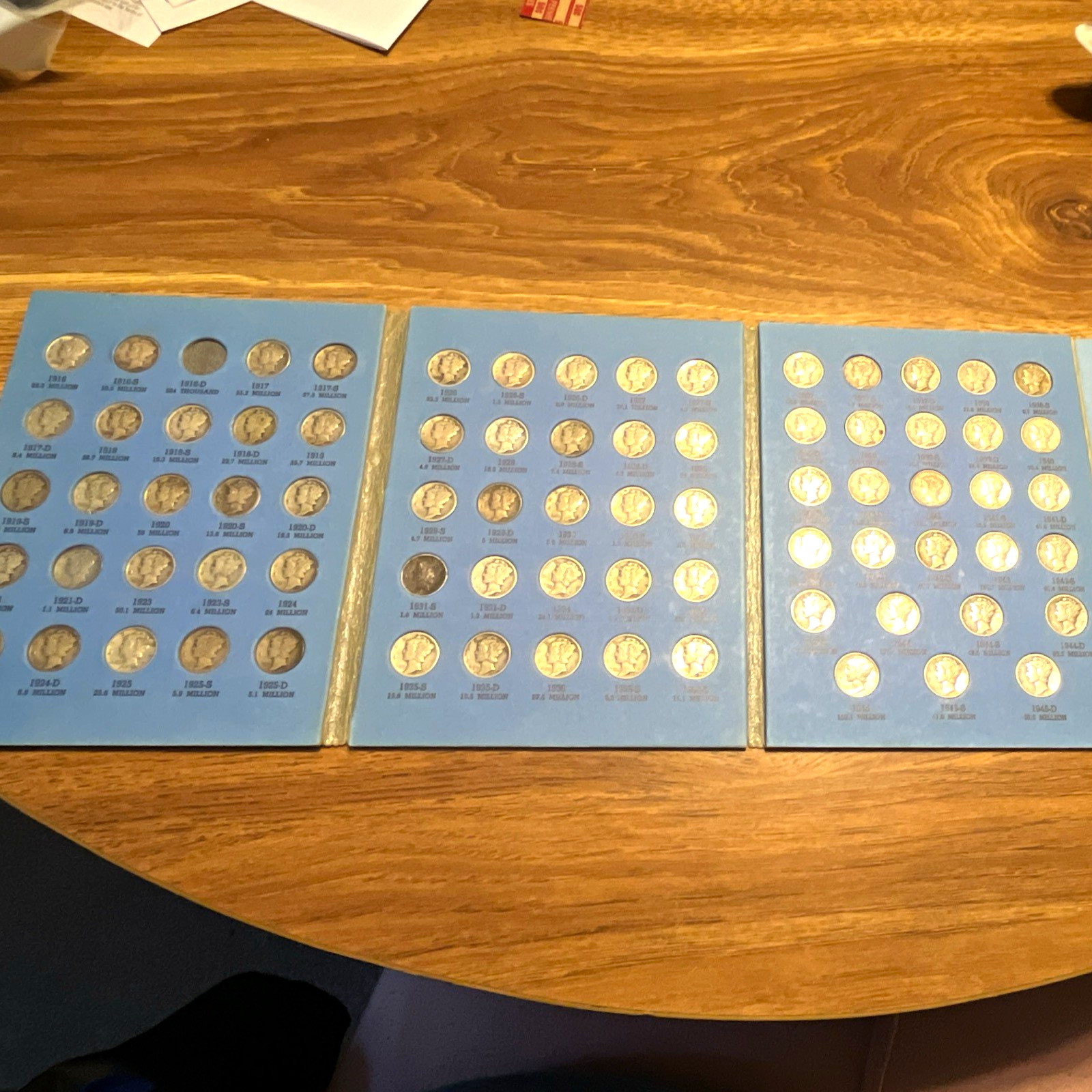 Mercury Dimes 1916-1945 every dime except 1916-d Mercury Dimes 1916-1945 every dime except 1916-d