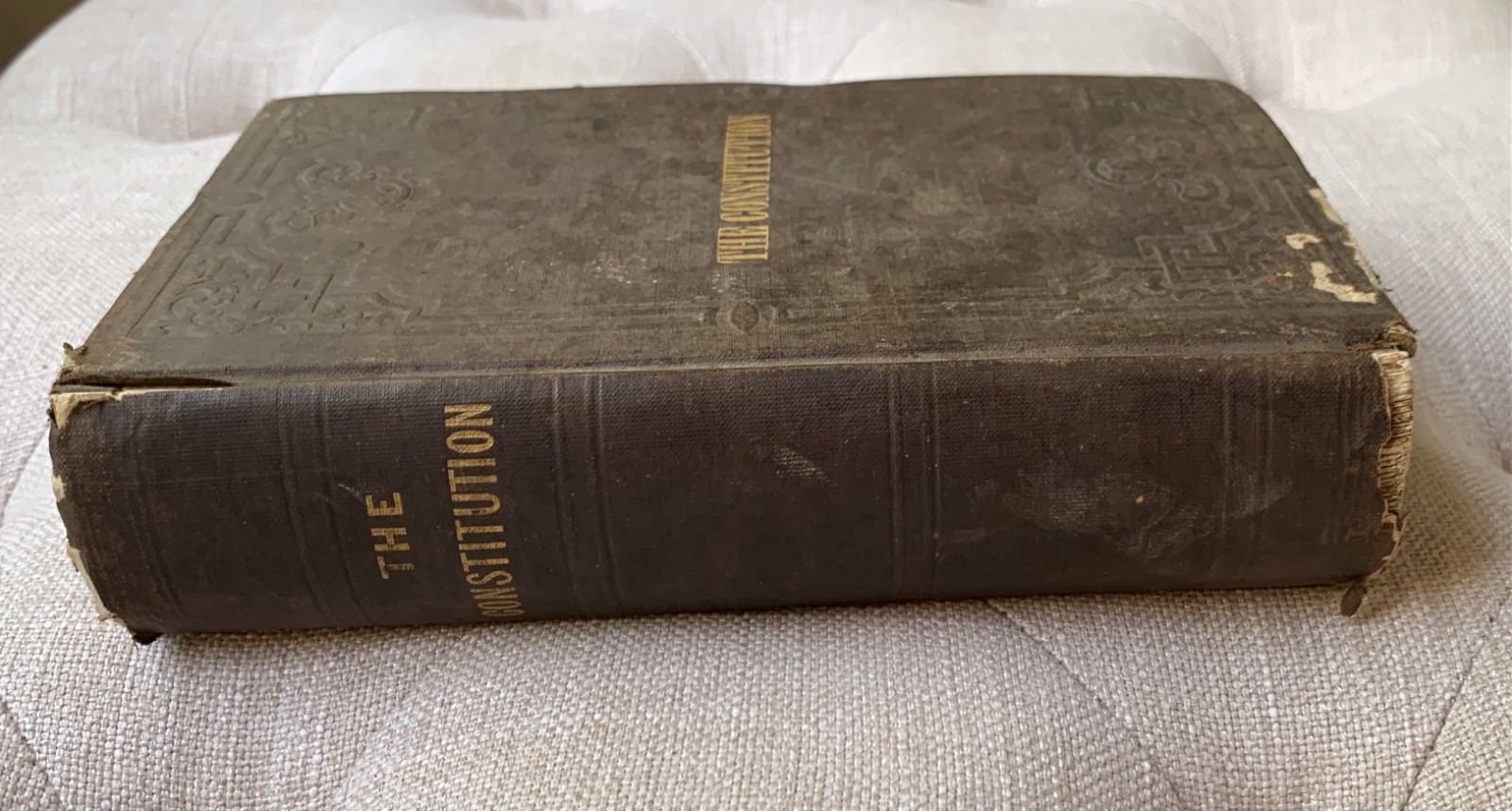 1853 Signed, The Constitution of the United States, W. Hickey 6th Ed. Antique 1853 Signed, The Constitution of the United States, W. Hickey 6th Ed. Antique