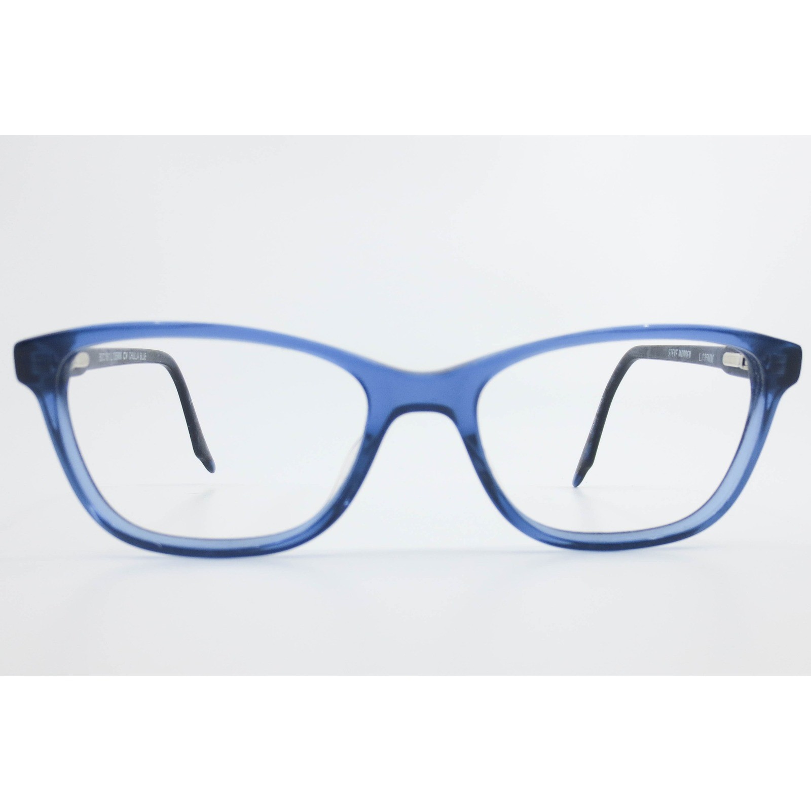 Steve Madden Chulla Blue Cat Eye Eyeglasses Frames 50-16-135 CV Designer Glasses