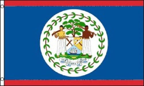 3X5 BELIZE FLAG CENTRAL AMERICA FLAGS NEW BANNER 100D 3X5 BELIZE FLAG CENTRAL AMERICA FLAGS NEW BANNER 100D