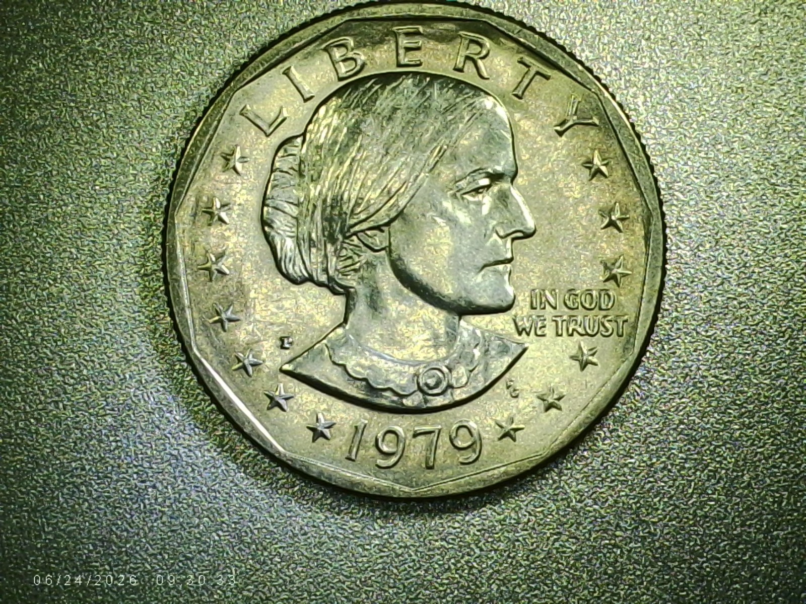 Susan B.Anthony 1979P One Dollar Coin Susan B.Anthony 1979P One Dollar Coin
