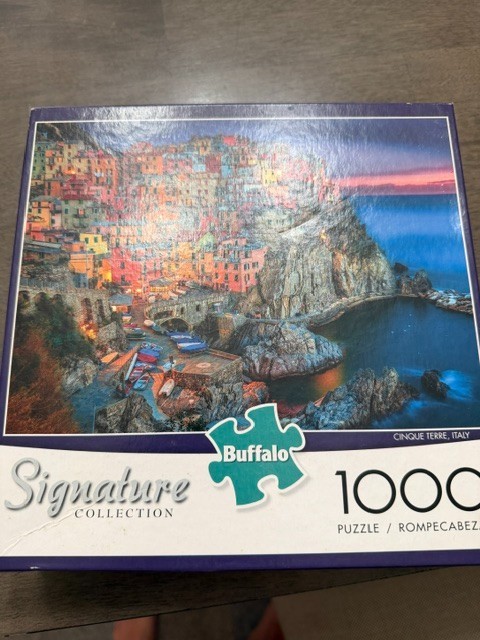 Buffalo Games Signature Collection Cinque Terre Italy 1000 Piece Jigsaw Puzzle