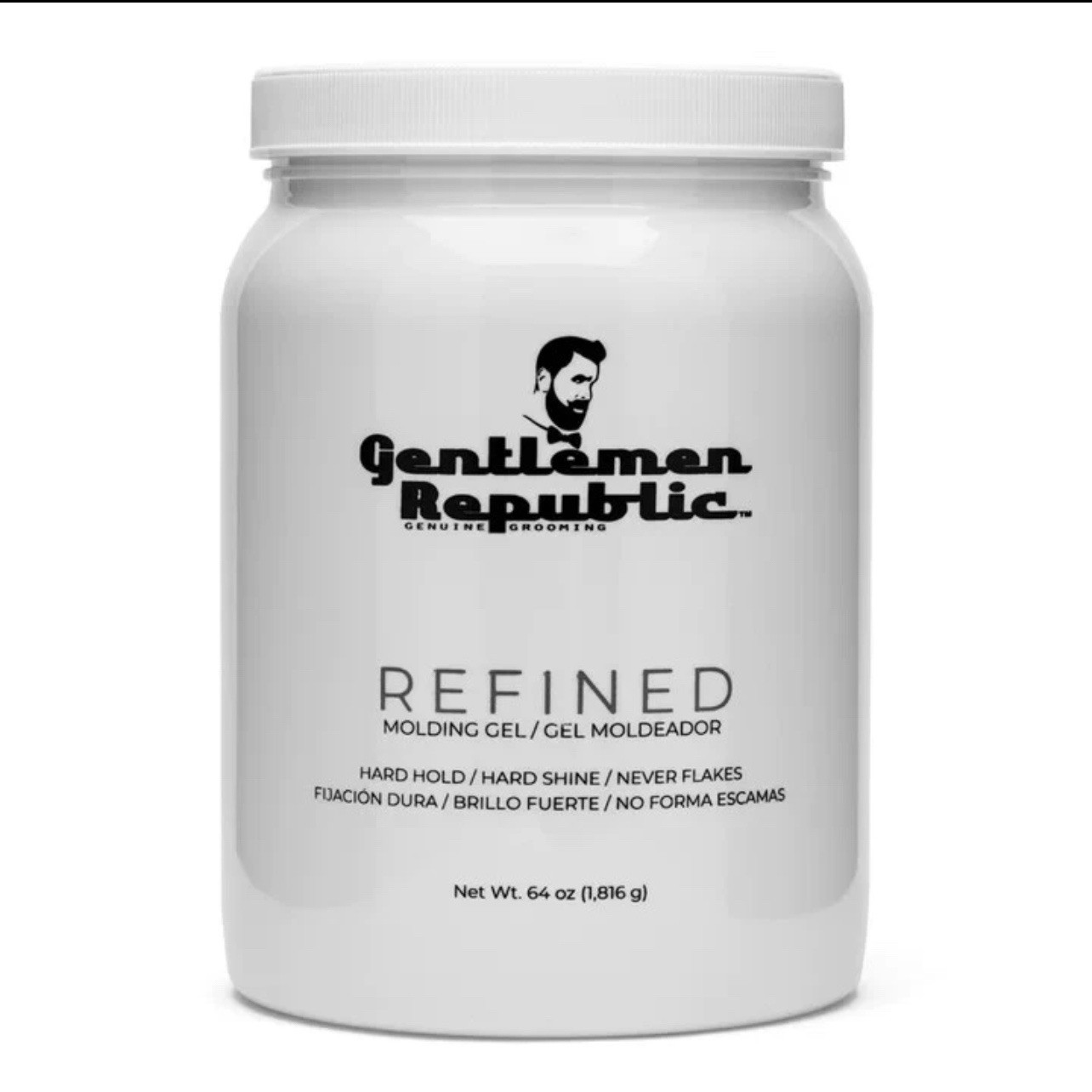 Gentlemen Republic Refined Hair Styling Gel - 64oz Gentlemen Republic Refined Hair Styling Gel - 64oz
