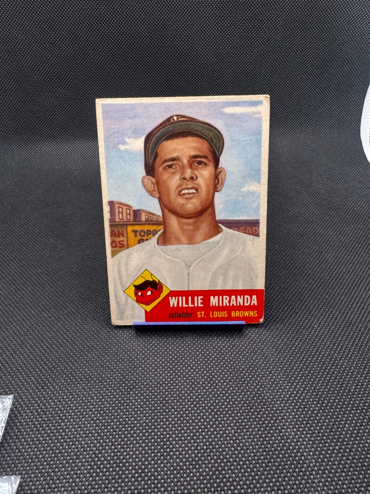Topps 1953 Topps Willie Miranda #278 St. Louis Browns MLB High # RC Card Topps 1953 Topps Willie Miranda #278 St. Louis Browns MLB High # RC Card