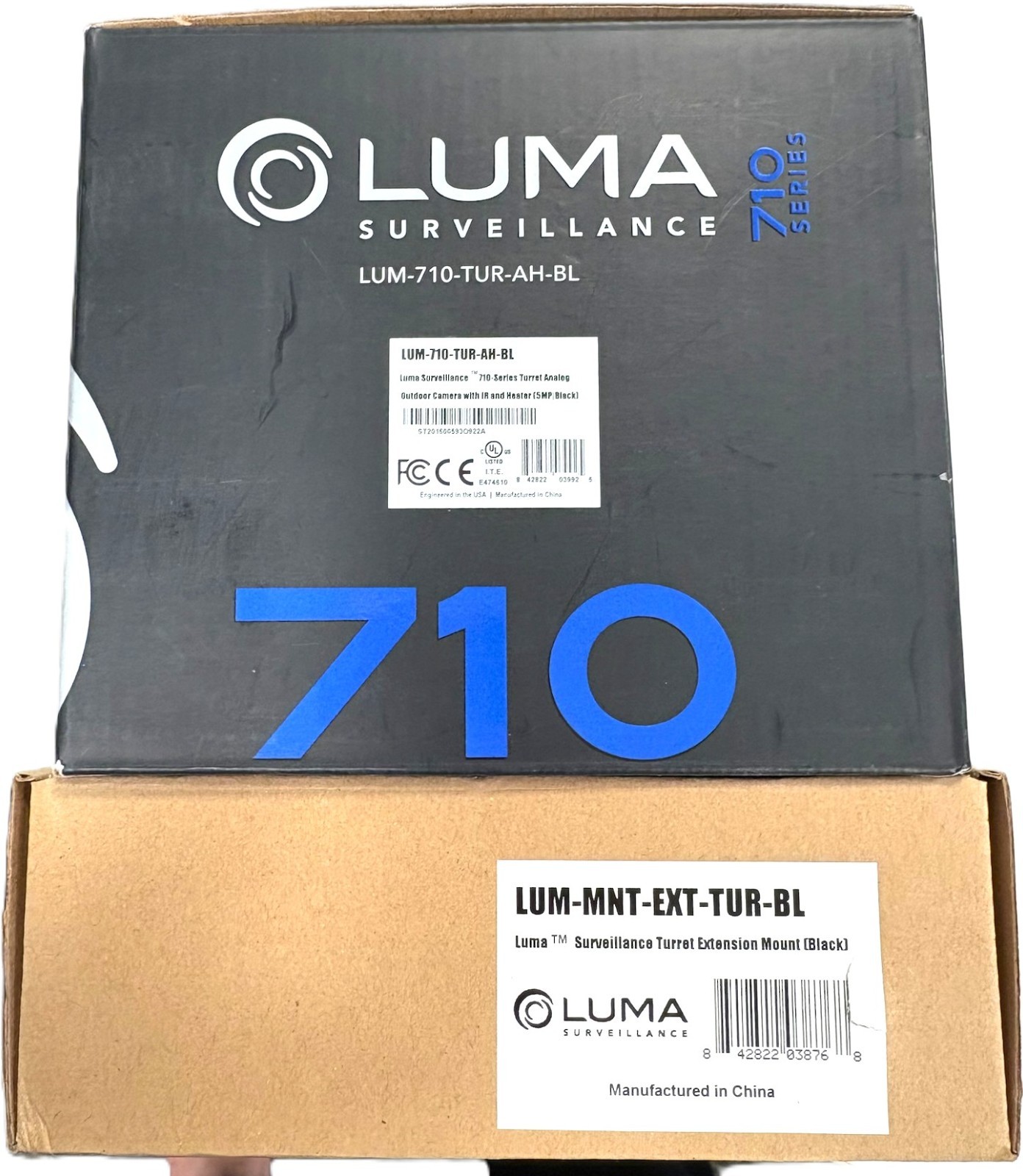 Luma LUM-710-TUR-AH-BL Black Turret Camera w/ Mount - Price per  Kit