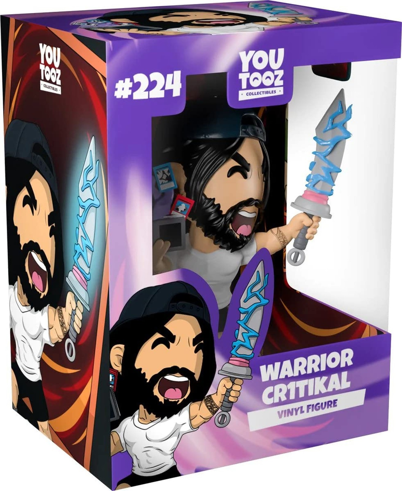 Youtooz Warrior Cr1tikal #224 4.8 Youtooz Warrior Cr1tikal #224 4.8