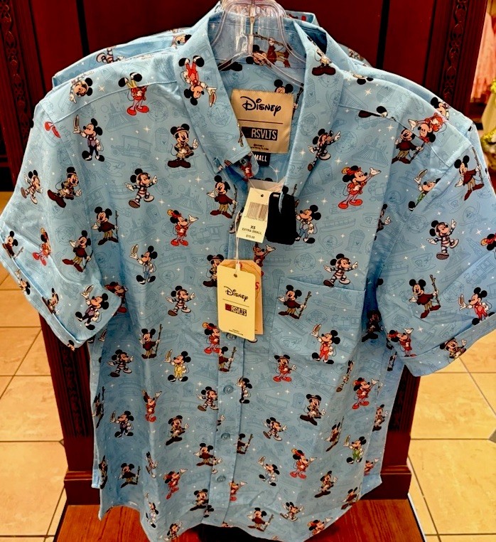 2025 Disney Parks RSVLTS Mickey Mouse Shirt 2X Adults Button Up All 4 Parks 2025 Disney Parks RSVLTS Mickey Mouse Shirt 2X Adults Button Up All 4 Parks