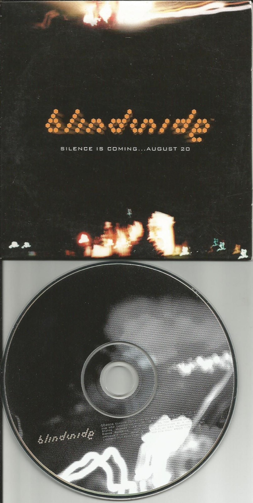 BLINDSIDE Caught a glimpse /Pitiful w/RARE LIVE VIDEO FOOTAGE PROMO DJ CD Single