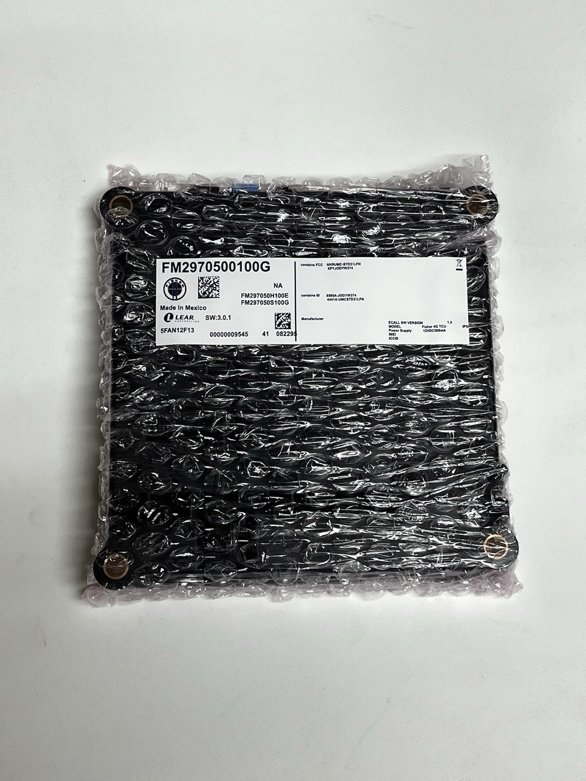 Fisker Ocean ECU module Tbox Replacement Trex DSA OFT PRODIS  ICC FM2970500100