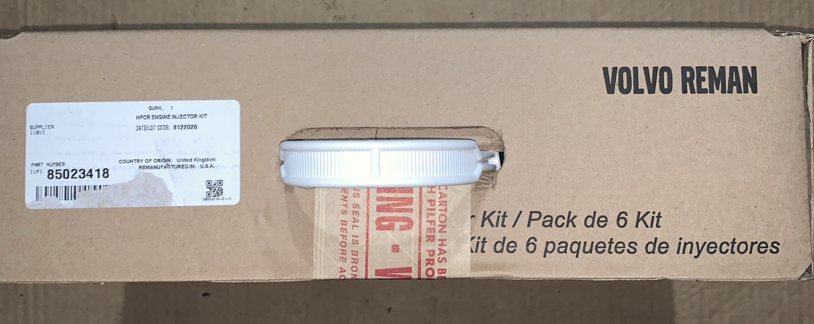 Volvo EP17 D11 D13 Reman Genuine OEM Complete Injector Kit | 85023418 Volvo EP17 D11 D13 Reman Genuine OEM Complete Injector Kit | 85023418