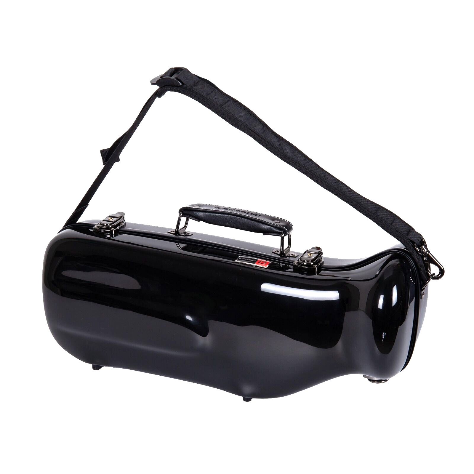 Crossrock Fiberglass Trumpet Case, Professional Case for Bb Trumpet