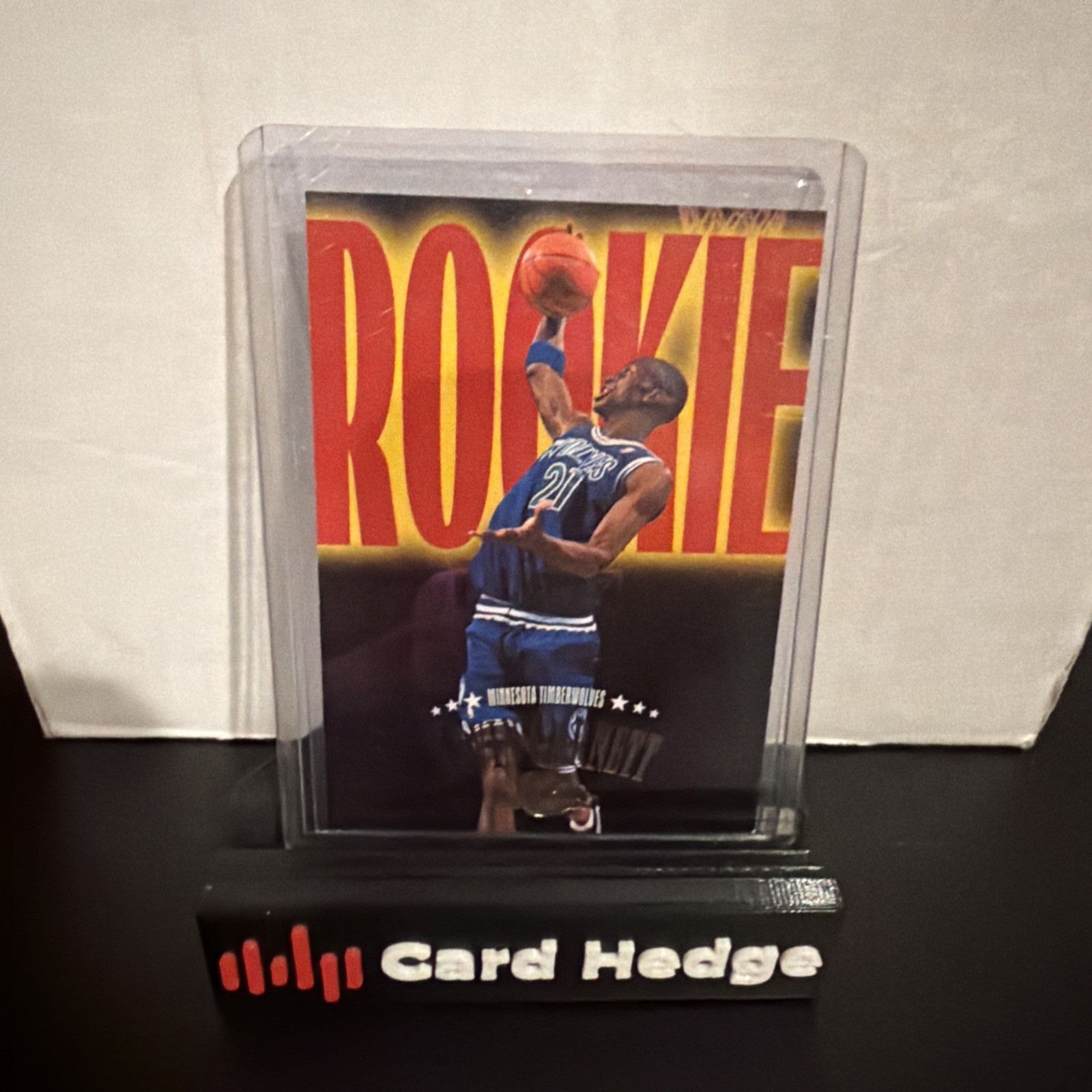 1995-96 Skybox Premium - Rookie Kevin Garnett #233 (RC) 1995-96 Skybox Premium - Rookie Kevin Garnett #233 (RC)