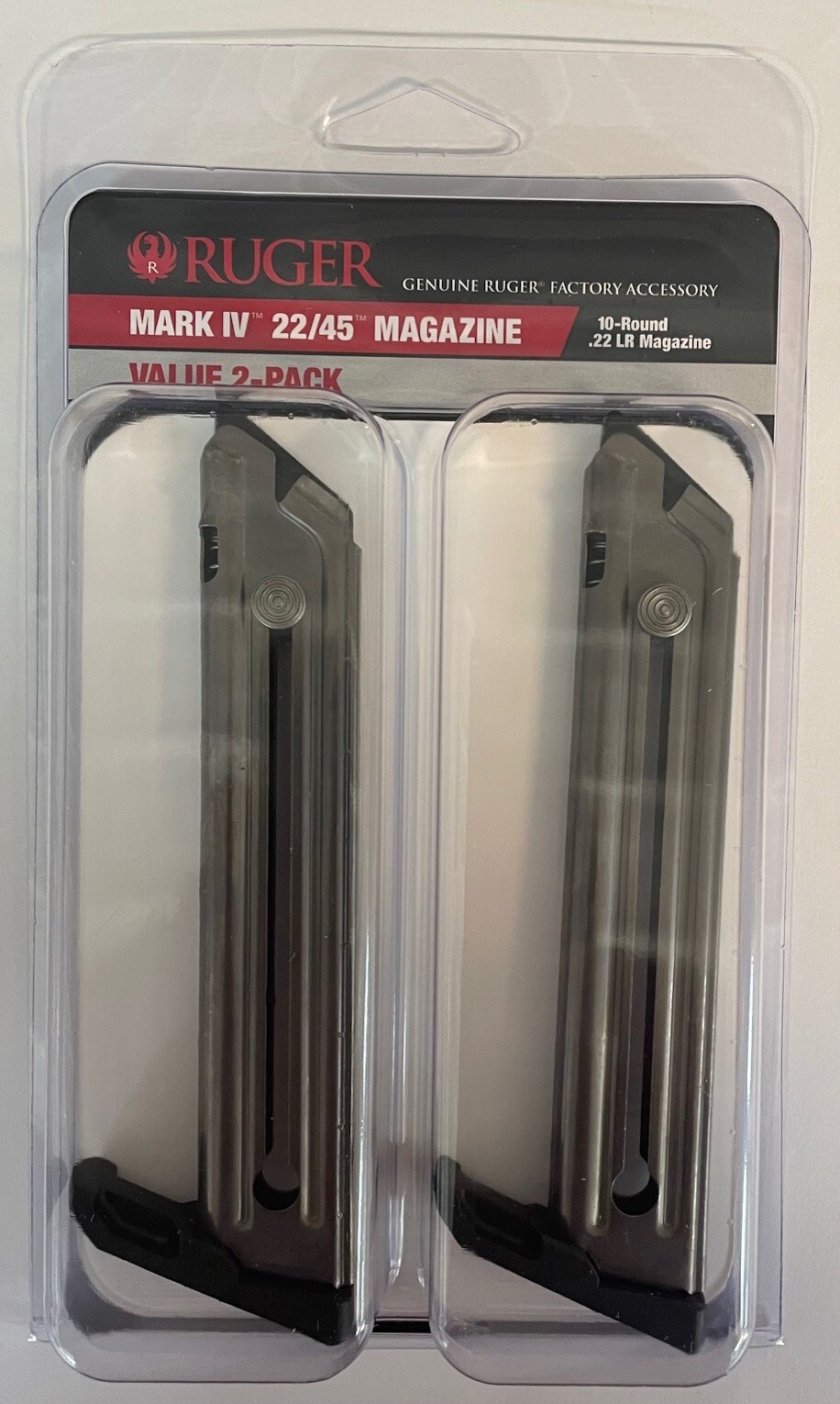 TWO Ruger® 22/45® Mark IV® 10 RD 22 LR Mag. 90646 FAST 
