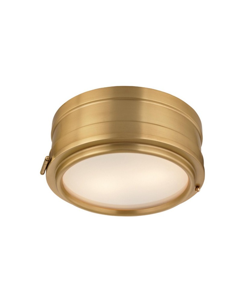 Used Hudson Valley Lighting 2311-AGB Rye - Two Light Flush Mount - 11 Inches