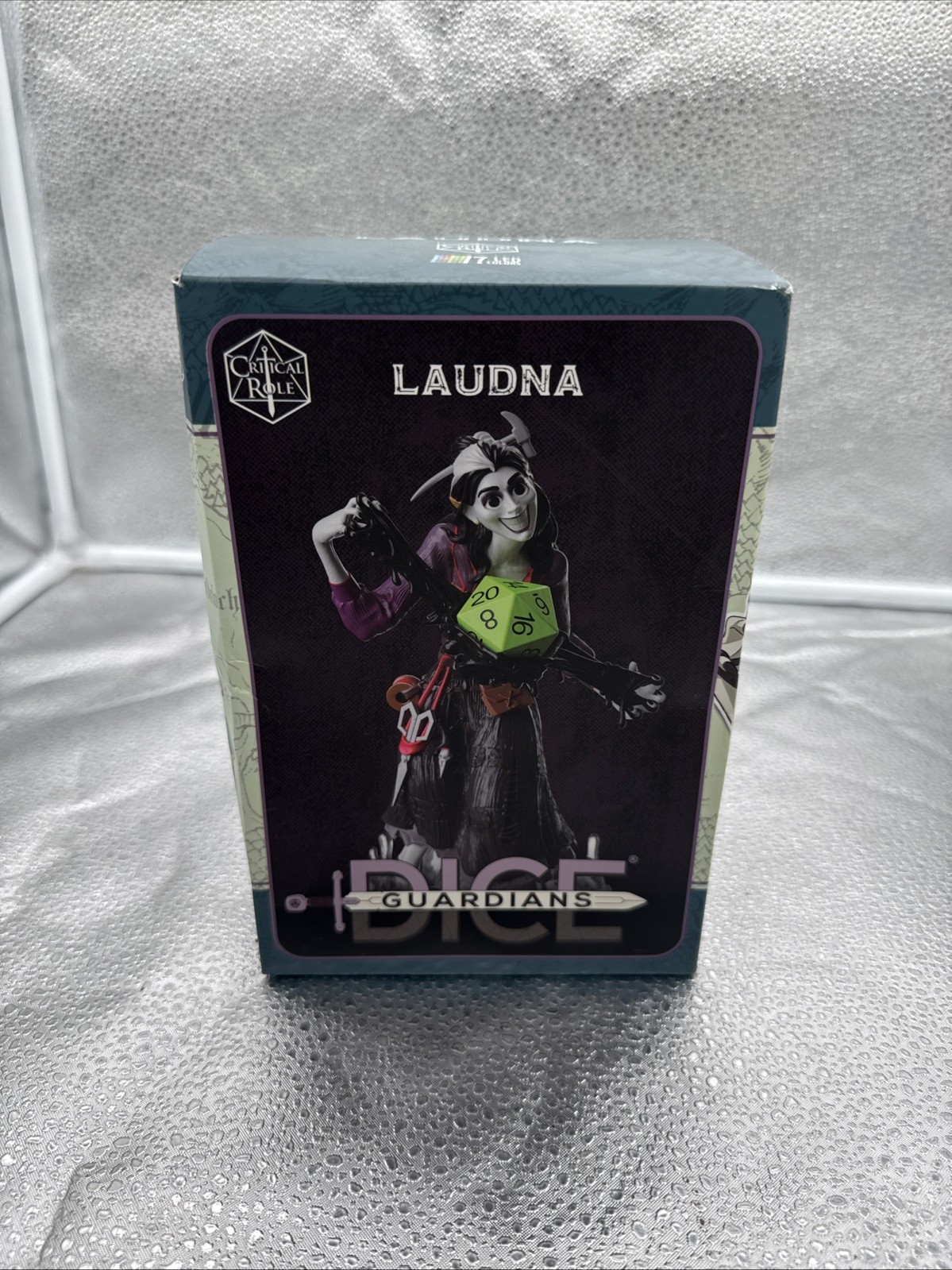 CRWN Studios Dice Guardian Laudna Light Up New Box Dmg