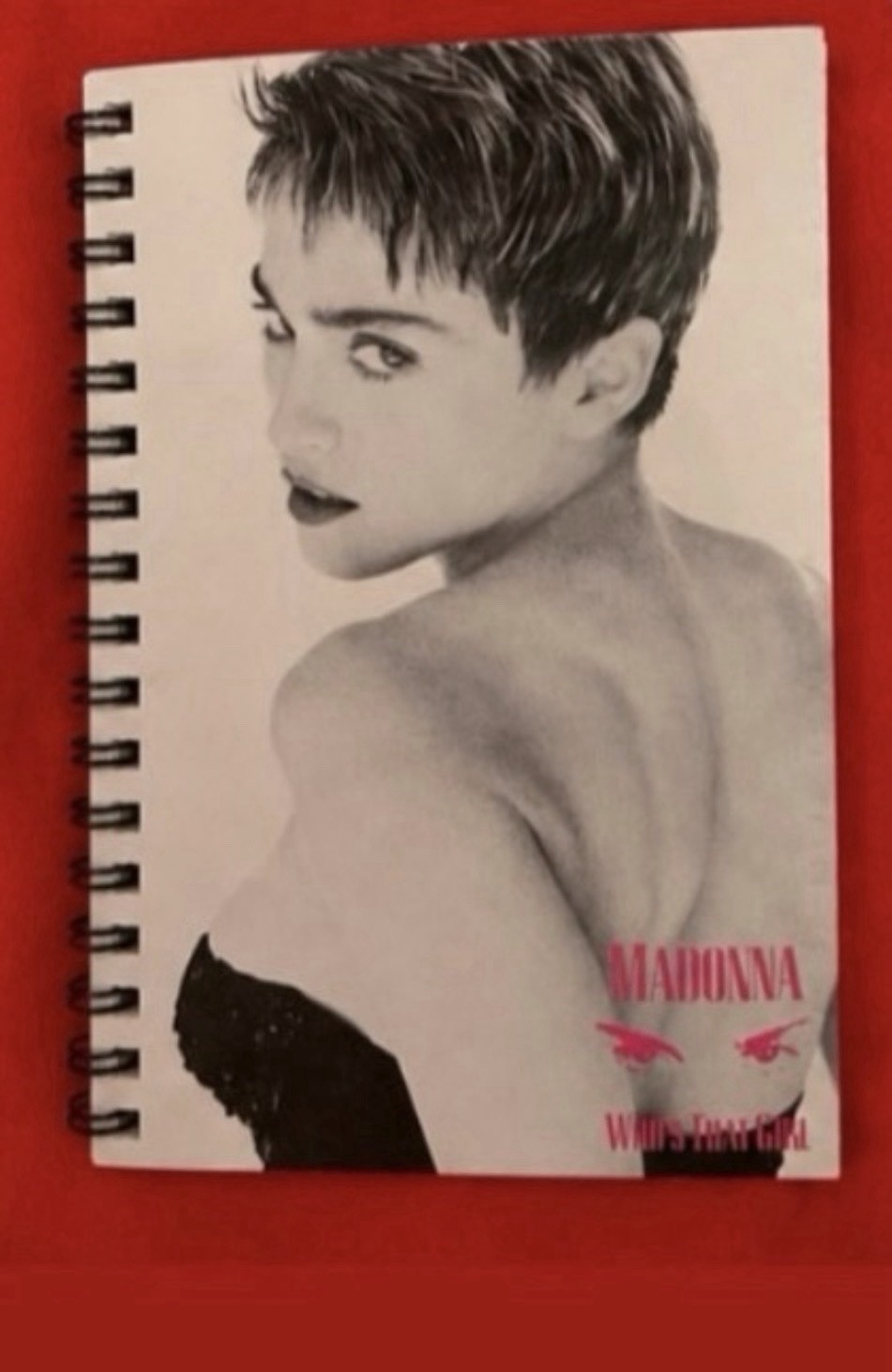 MADONNA Note Book 1987 Boy Toy Inc. Verkerke. Witerland 3 MADONNA Note Book 1987 Boy Toy Inc. Verkerke. Witerland 3