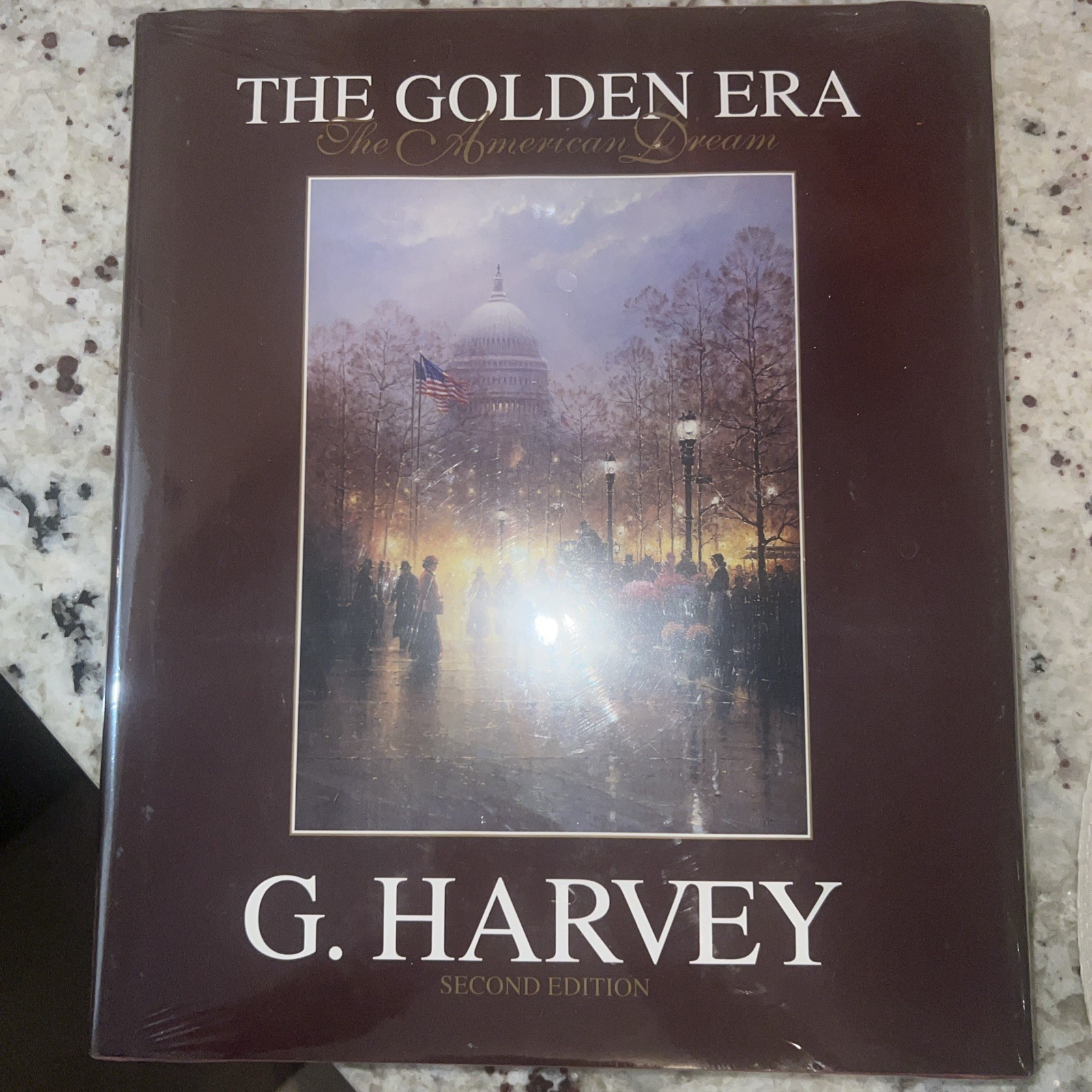 G. Harvey The Golden Era The American Dream Hardcover Art Book 1992 New SEALED
