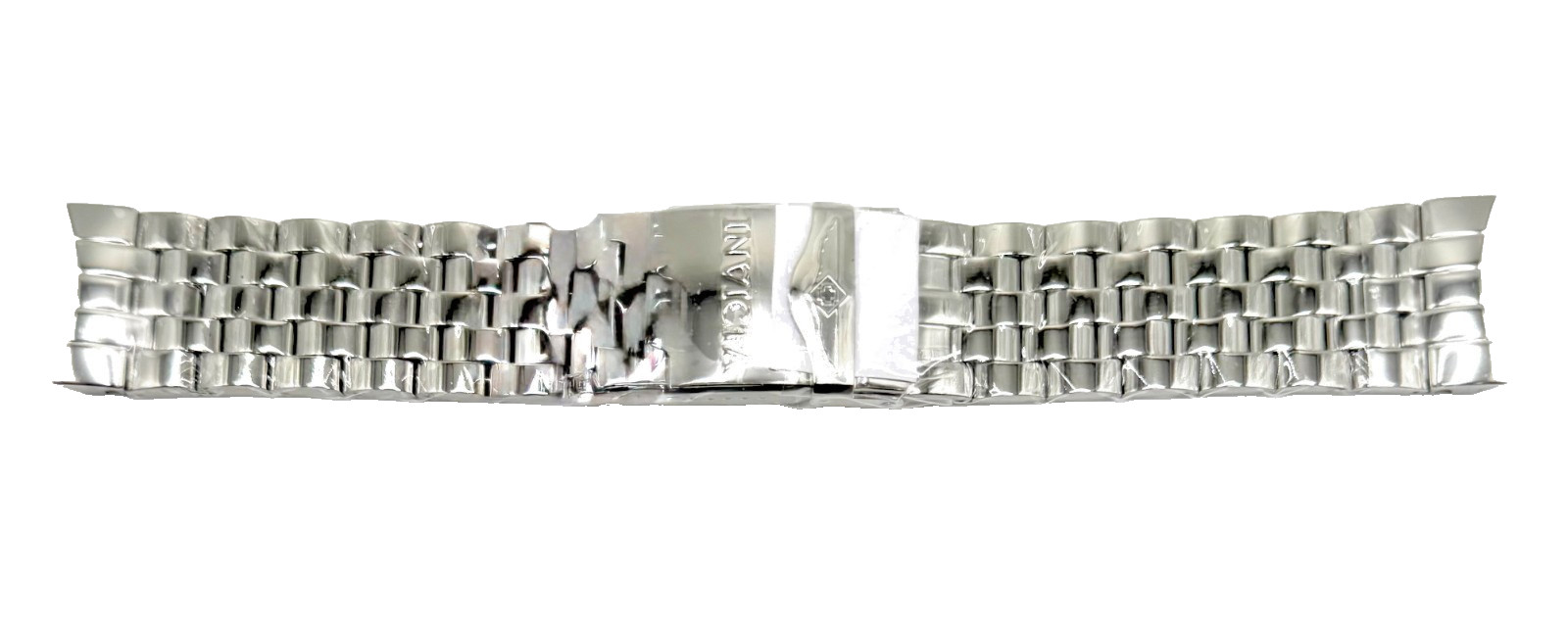 New Invicta Aviator 48225 Silver 26mm Stainless Steel Watch Band New Invicta Aviator 48225 Silver 26mm Stainless Steel Watch Band