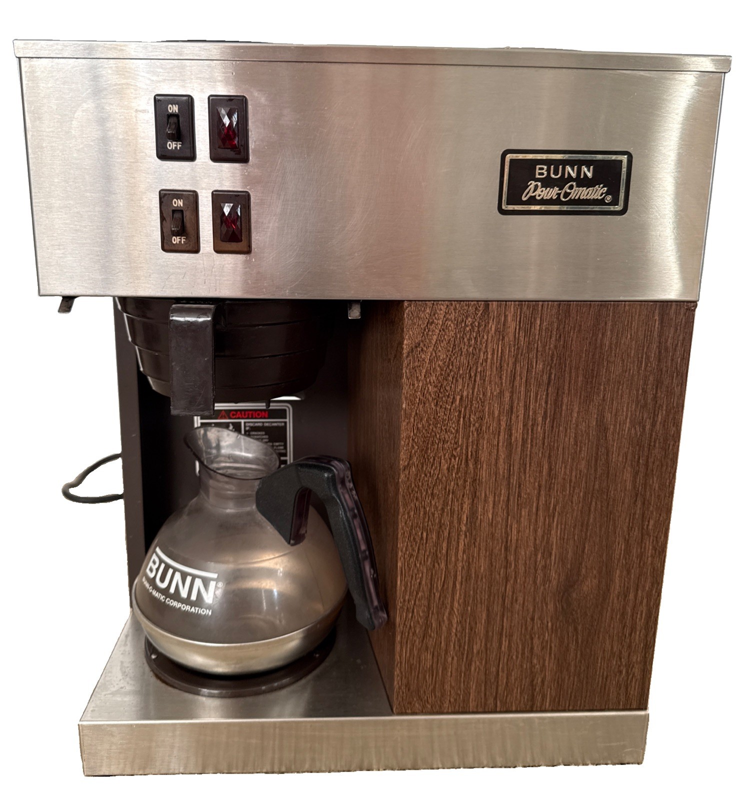 BUNN VPR Pour-O-Matic Pour-over Commercial Coffee Brewer Vintage Tested Works