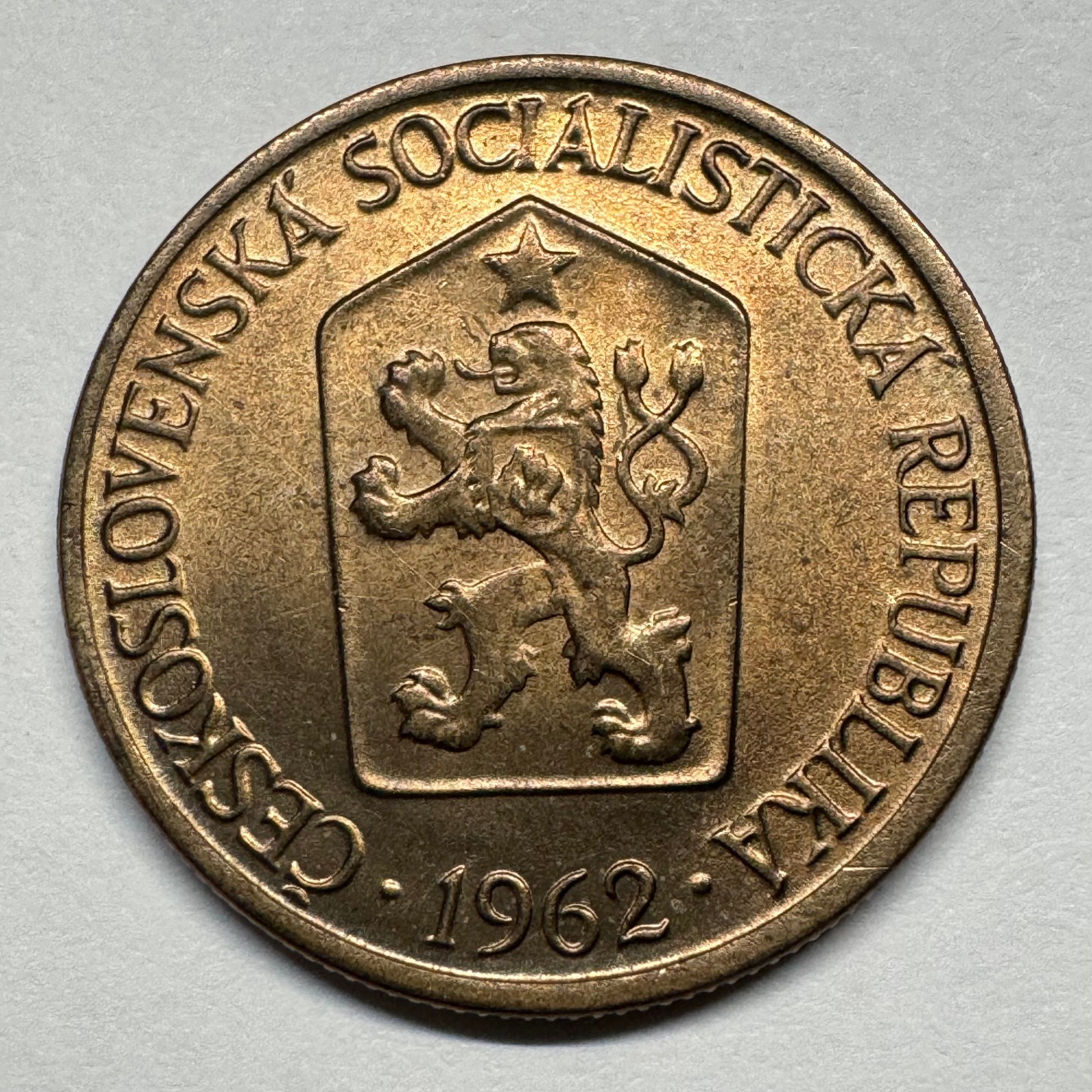 1962 Czechoslovakia 1 Koruna - Coin #D-084