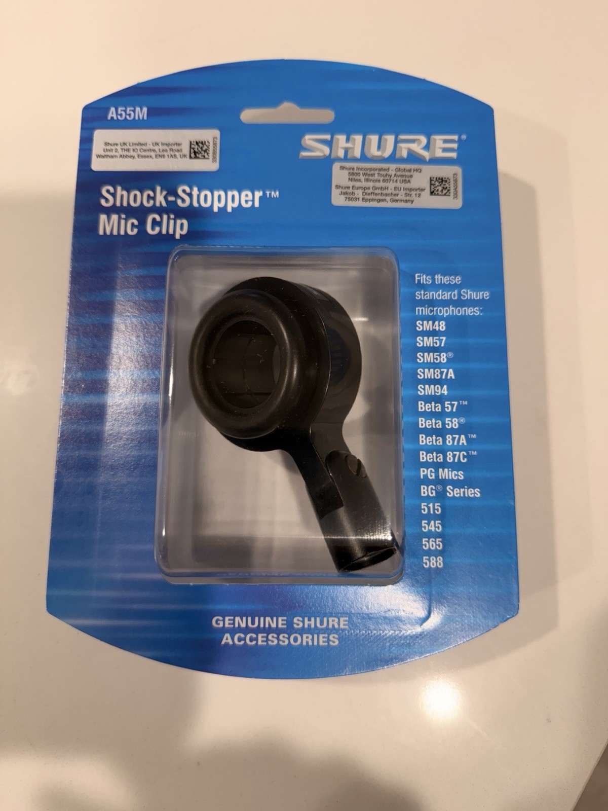 Genuine Shure A55M Shock Stopper Mic Clip Genuine Shure A55M Shock Stopper Mic Clip