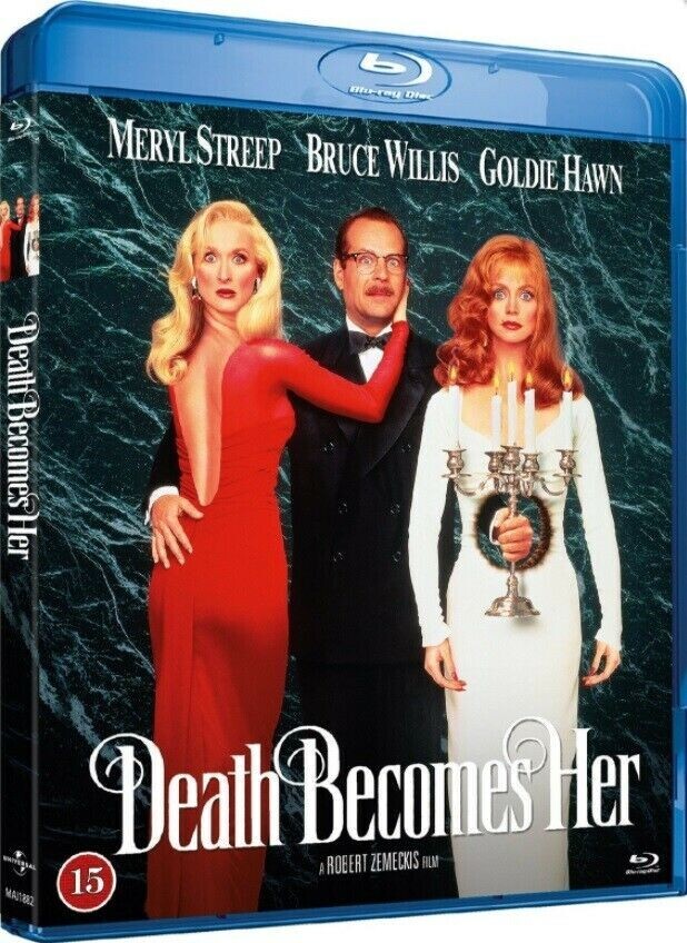 Death Becomes Her (1992) Bruce Willis Blu-Ray BRAND NEW (USA Compatible)
