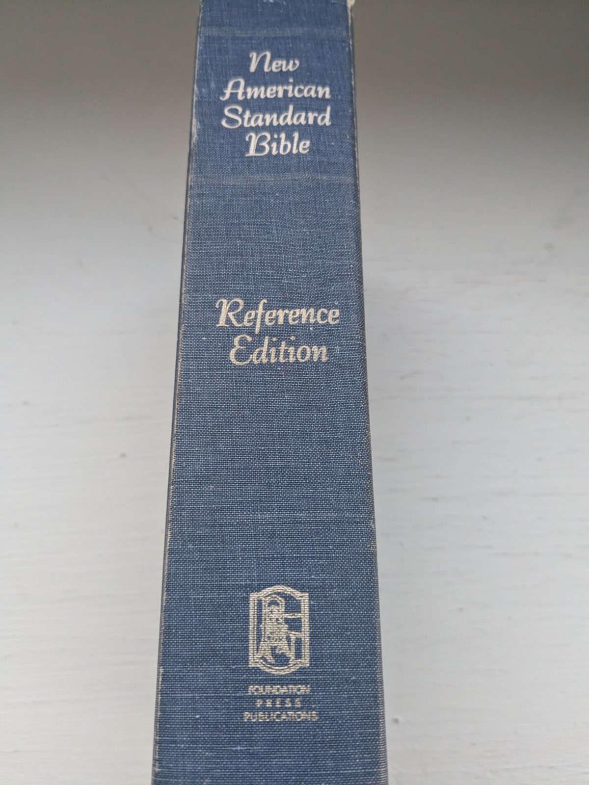 Vintage 1971 New American Standard Bible Reference Edition 1st Edition Hardcover