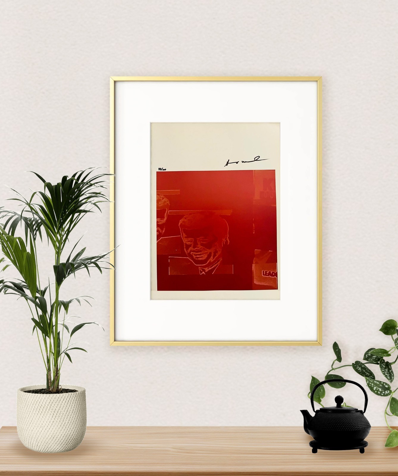 Andy Warhol  (1987), Original  Signed Print, COA and Appraisal for $3,500 US.*