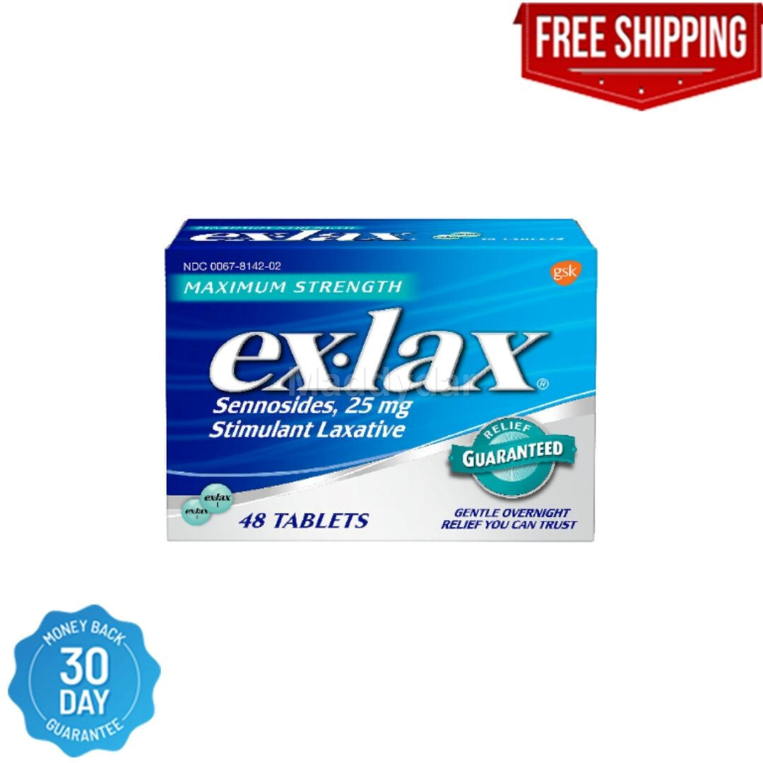 ex-lax Maximum Strength Stimulant Laxative Constipation Relief Pills for Occasio