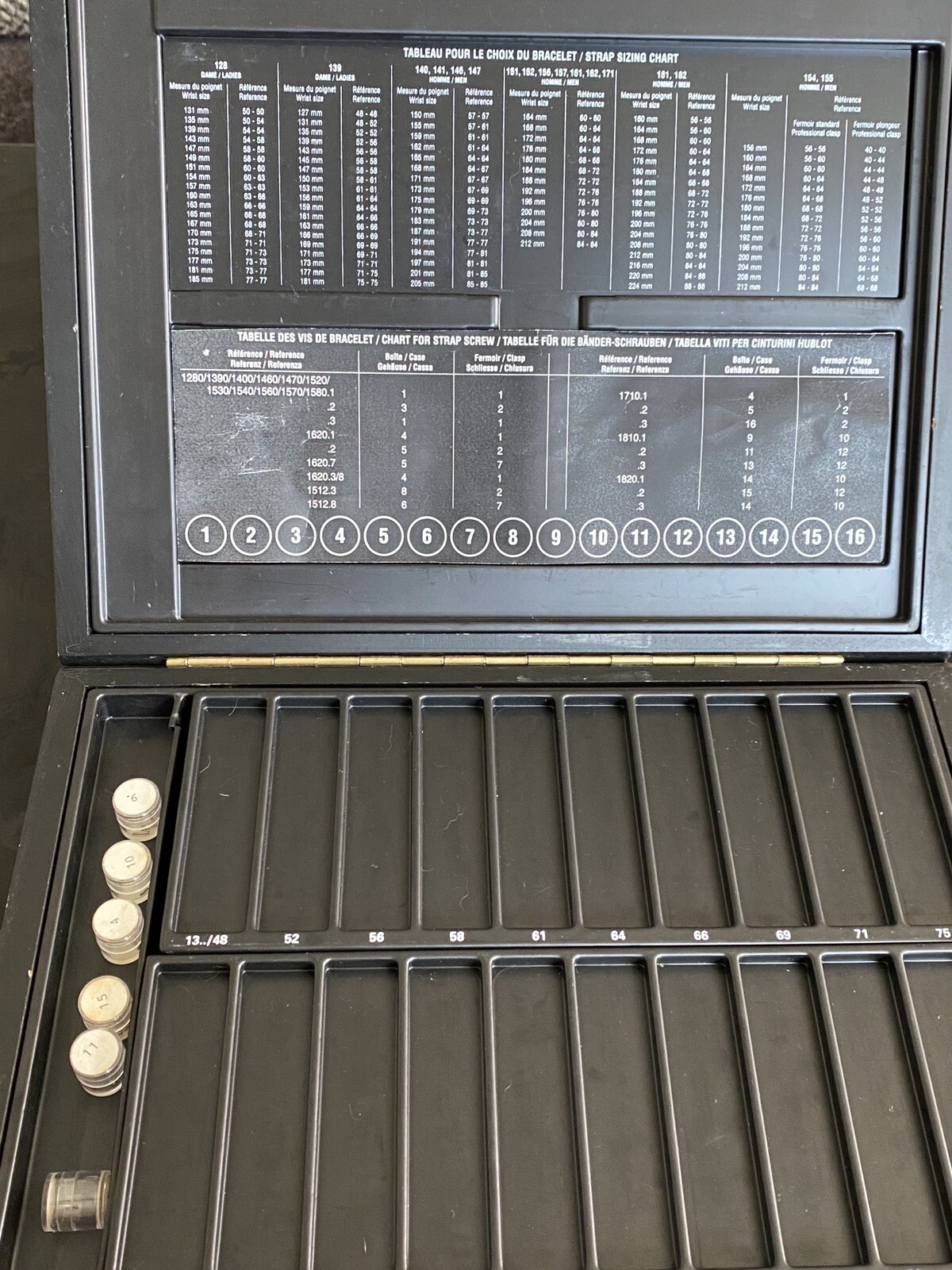 VINTAGE HUBLOT MDM dealer case screws extra rare VINTAGE HUBLOT MDM dealer case screws extra rare