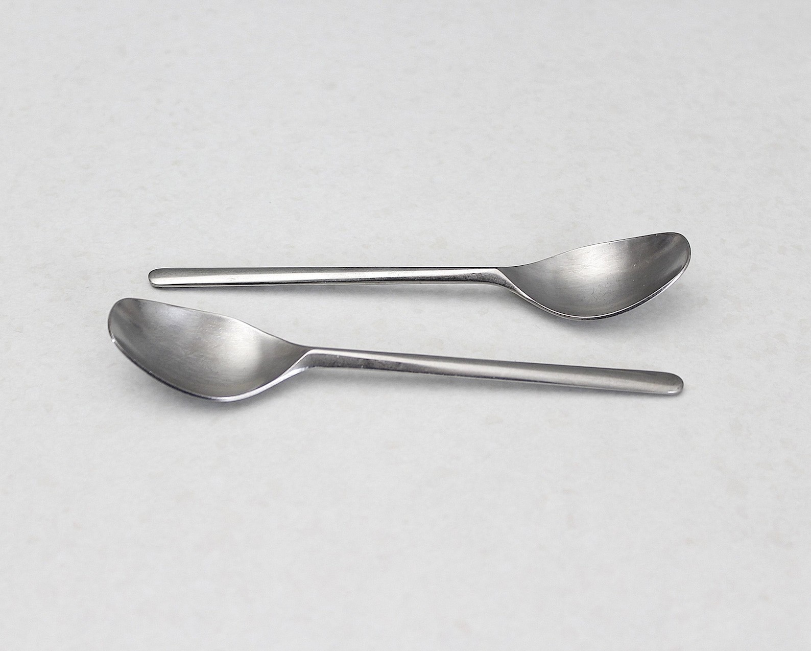 2 Rosenthal Composition S Teaspoons Tapio Wirkkala Mid Century Stainless Steel 2 Rosenthal Composition S Teaspoons Tapio Wirkkala Mid Century Stainless Steel