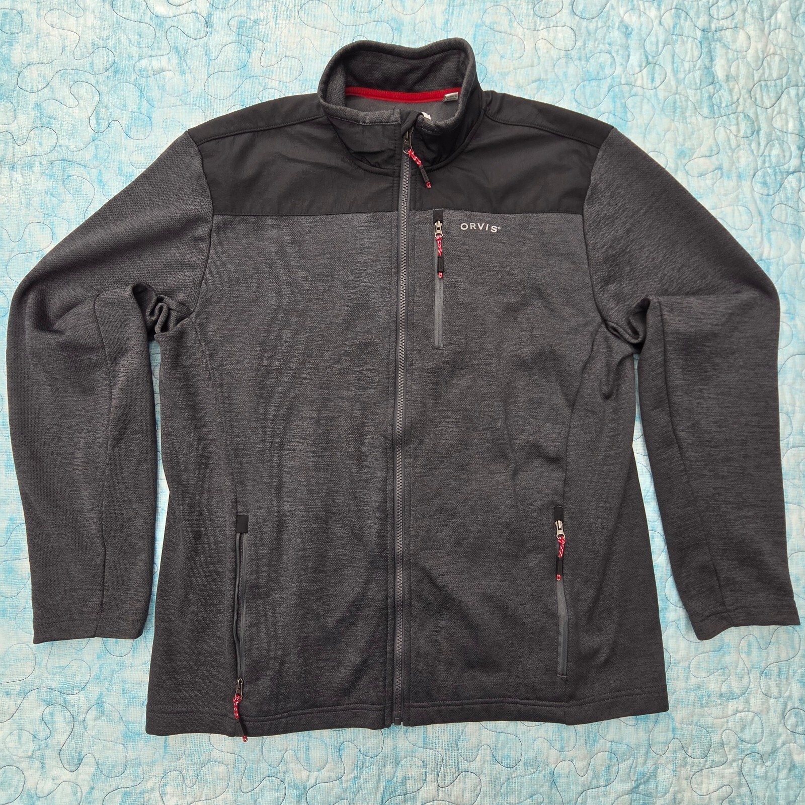 Orvis Classic Collection Men\'s Lightweight Full-Zip Jacket Size Large Orvis Classic Collection Men\'s Lightweight Full-Zip Jacket Size Large