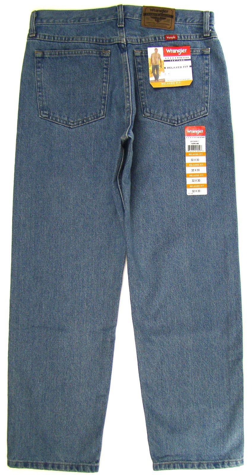 New Wrangler RELAXED FIT Five Star Mens Jeans Sizes 30 31 32 33 34 36 38 40 42 New Wrangler RELAXED FIT Five Star Mens Jeans Sizes 30 31 32 33 34 36 38 40 42