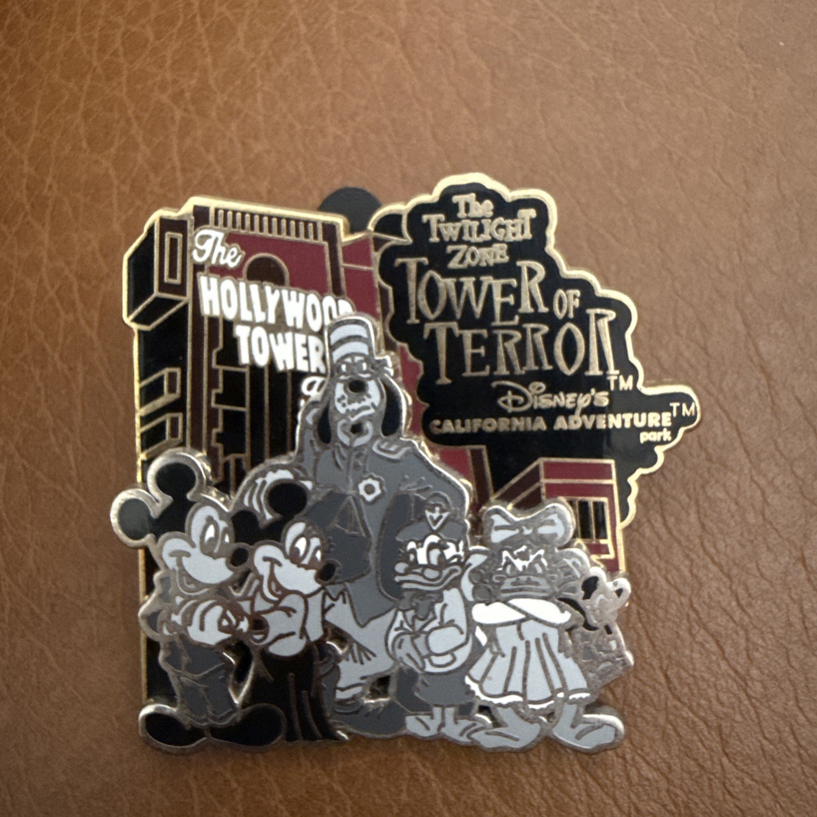 Disney California Adventure Hollywood Twilight Zone Tower of Terror Pin 2008 