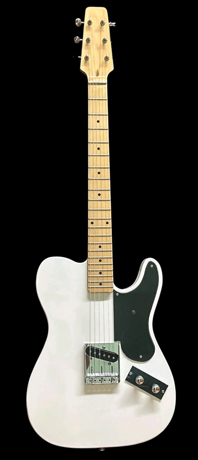 '49 ESQUIRE VINTAGE WHITE CUSTOM 6 STRING TL-style SNAKEHEAD ELECTRIC GUITAR